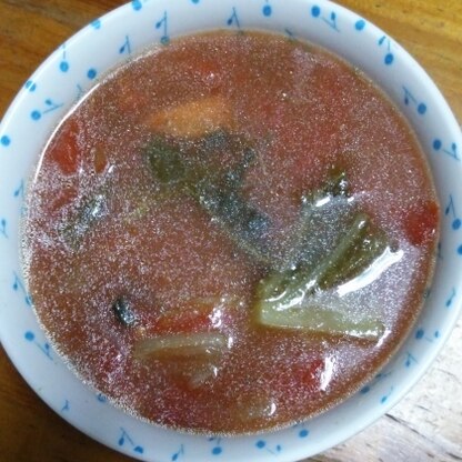 これならトマト嫌いでも気にならず食べられそうですね。トマト好きなのでピューレでなくてもおいしそうです